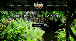 Desktop Screenshot of lonestarlandscaping.biz
